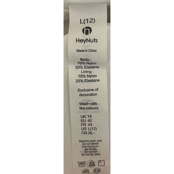 Hey Nuts Y Back Yoga Bra Size Large - Picture 4 of 4